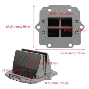 2025 nouvelle vente chaude V313a <span class=keywords><strong>VForce3</strong></span> Zx150 Krz150 Kmx125 Kdx200 220 Kmx500 CR250R DM13 soupape d'admission de moto Reed - Product Image 2