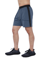 Ensembles de shorts d'été à manches courtes pour hommes personnalisés en gros Ensemble de shorts de sport de camouflage taille haute GYM