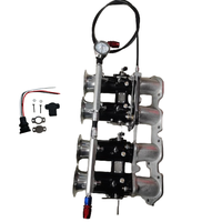 Kit Throttle Body TZ7-2-45B-1 FAJS 40/42/45/48/50/55DCOE untuk VOLVO PENTA B200/230, Mengubah Karburator ke EFI, HITAM atau PERAK