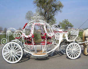 Pernikahan kereta kuda Cinderella kuda kereta troli berkendara kotak pelana Harness - Product Image 3