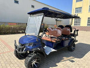 RENQI Vente en gros Voiturette de golf électrique 6 places 4 roues avec batterie au lithium Véhicule Club Car à vendre - Product Image 6