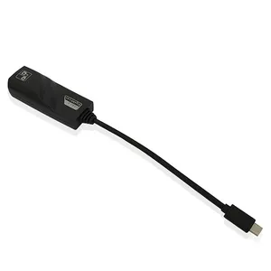 USB 3.1 Tipo C Gigabit RJ45 Placa de rede LAN 10/100/1000mbps Adaptador Ethernet Laptops Desktops USB 3.0 Externo com fio Estoque