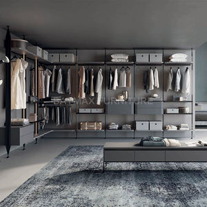 مرحاض تصميم مفتوح خزانة الألومنيوم نظام القطب خزانة خزانة العمود مع أضواء ليد - Product Image 2