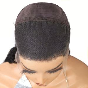 Cabello Humano Virgen Remy 13x4 HD13*4 Transparente para Peluca, Doble Trama, Sin Pegamento, Origen China, Venta al Por Mayor - Product Image 5