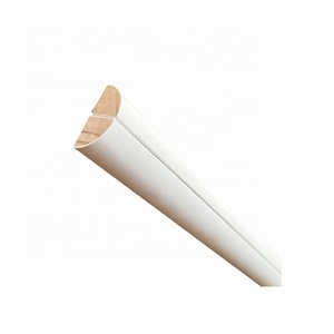 Moldura pequeña redonda de 1/4 cuartos de madera imprimada blanca <span class=keywords><strong>Stout</strong></span> para el suelo - Product Image 3