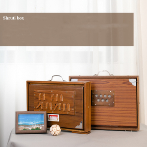 Boîte à shruti artisanale à 13 notes, instrument de musique traditionnel <span class=keywords><strong>indien</strong></span> pour la méditation, la guérison sonore, le yoga et le kirtan - Product Image 5