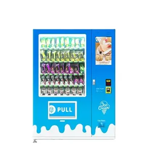 Real time monitoring automatic soft ice cream vending machine ice cream machine vending