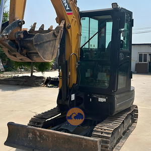 Mini-excavatrice SANY SY35C d'occasion 2022, 3,5 tonnes, avec moteur, boîte de vitesses, pompe et PLC pour petits travaux de terrassement - Product Image 3