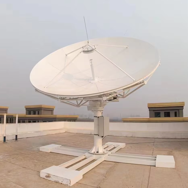 4.5m Fixed Earth Station Aluminum Parabolic Dish Antenna High-Efficiency Dual-Reflector Design High Performance RF Antenna-Fast