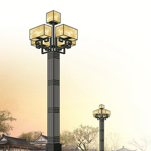 ไฟเสาสูง LED ตกแต่งแบบ IP65 ขั้ว E27 ตัวเรือนอลูมิเนียมอัลลอยด์ รับประกัน 10 ปี มุมลำแสง 360 องศา สำหรับไฟถนนและสนามกีฬา - Product Image 2