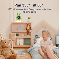 Caméra PTZ intérieure 2MP à succès avec audio bidirectionnel, détection de mouvement, vision nocturne, pour la sécurité domestique, compatible OEM ODM