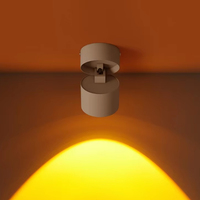 Projecteurs muraux LED modernes 7W 10W 12W IP44 en aluminium à montage en saillie pour salon et chambre à coucher