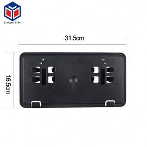 ที่ใส่ป้าย<span class=keywords><strong>ทะเบียน</strong></span>สีดำป้าย<span class=keywords><strong>ทะเบียน</strong></span>ด้านหน้าสำหรับ F150 18-20 - Product Image 2