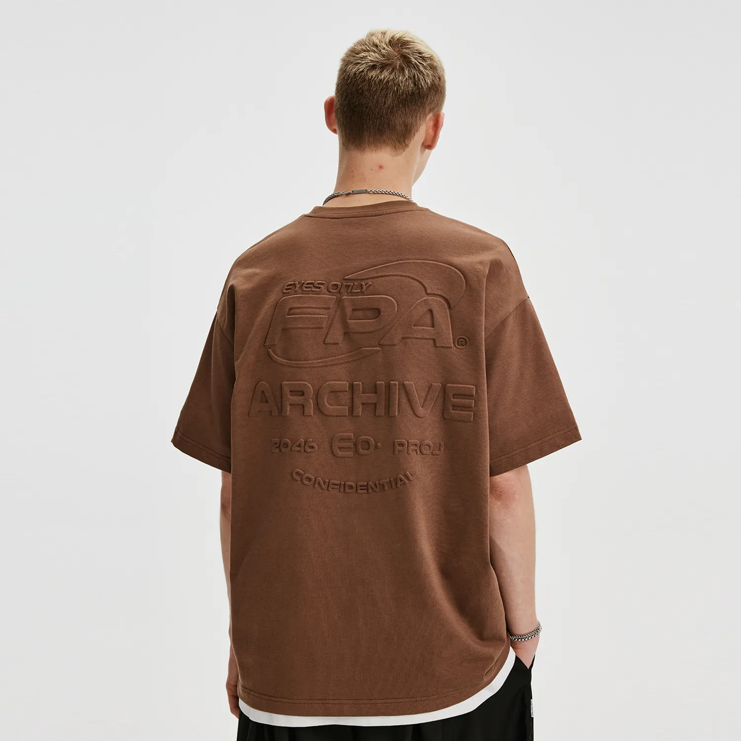 T-Shirt Oversize High Quality Korea T Shirt 3D Embossed Printing T Shirt