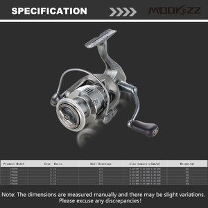 Moulinet spinning série FT 2000-7000 tout métal 5.1:1 rapport de vitesse 10kg Max glisser 5 + 1BB moulinet de pêche <span class=keywords><strong>au</strong></span> surf longue coulée eau douce salée - Product Image 5