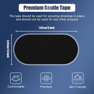 VIREO 30pcs Chất lượng cao thoáng khí thân thiện với da ngủ Dải vá cải thiện miệng thở Chống Ngáy Miệng Băng - Product Image 3