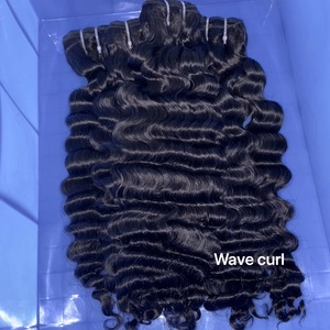 ผมกัมพูชาแบบเป็นมัด ไม่ผ่านการแปรรูป จากผู้ขายยอดนิยม ผมแท้ของอินเดีย ผมเวอร์จินแท้จากเวียดนาม แบบเป็นมัด จัดเรียงเกล็ดผม - Product Image 6