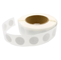 Etiqueta de Código QR RFID NFC NTAG213 de 25 mm, 13.56 MHz, Adhesiva, Mini Etiqueta en Blanco H50745 ISO 14443A, Tarjeta de Visita NFC Móvil para Hotel