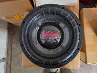 Subwoofer de Competición para Auto de 3000WRMS, 12 Pulgadas, 154dB SPL, Bobina de Voz de Cobre de 4 Pulgadas, Sonido de Alta Calidad, Arañas de 3 Capas de Aluminio para Camioneta