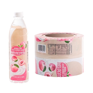 Nhà Máy Giá bao bì nhựa độ ẩm bằng chứng Bopp Nhựa nhiệt thu nhỏ tay áo chai nhãn cuộn phim cho nước trái cây - Product Image 5