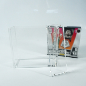 Modern Clear Acrylic <b>Display</b> Box with Magnetic Lid for Storage Desktop Use - Product Image 5