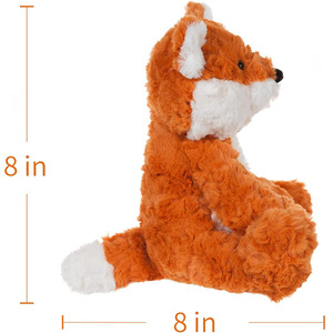 ODM đồ chơi sang trọng màu vàng cam cáo Thú nhồi bông mềm âu yếm trẻ em hoàn hảo bán buôn <span class=keywords><strong>Fox</strong></span> Thú nhồi bông đồ chơi sang trọng chất lượng cao - Product Image 2