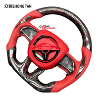 Volant sport en fibre de carbone pour Dodge Challenger SRT Hellcat - 3 branches, 40 mm de diamètre