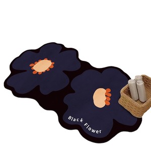 Tiểu Hoa Diatomite Tắm Mat Nhanh Khô Nước Thấm Không-Trượt Phòng Tắm Sàn Pad Dễ Dàng Làm Sạch Máy Làm Phim Hoạt Hình Thiết Kế - Product Image 5