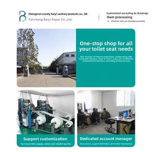 Disposable <strong>Toilet</strong> <strong>Seat</strong> Covers Water-Soluble <strong>Toilet</strong> Paper for Office Buildings Shopping Malls Hotels-Custom Commercial - Product Image 3