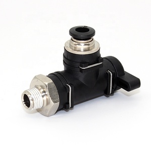 Interrupteur à valve manuelle, raccords de tuyau d'air, connecteurs rapides <span class=keywords><strong>BUC</strong></span> BC BL, interrupteur de tuyau d'air, raccords de tuyau d'air - Product Image 3