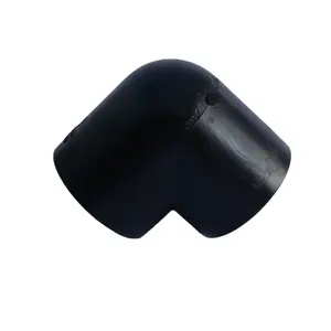 Hdpe rolo de tubulação para água, rolo de tubulação de plástico preto para cotovelo de 90 graus pn 6 hdpe pn10 50mm