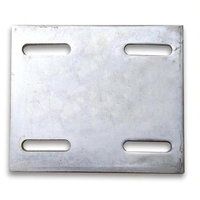 Plaque en acier au carbone pré-encollée sur mesure pour l'installation de murs-rideaux