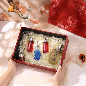 Trung Quốc Phong Cách Tái Chế Tráng Giấy Hộp Quà Tặng Bột Gỗ Nguyên Liệu Mỹ Phẩm Đồ Trang Sức Các Tông Hộp Quà Tặng - Product Image 3