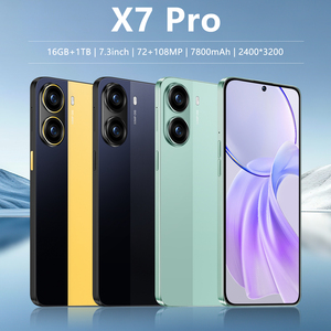 Điện thoại thông minh X7 Pro 16+1TB 5G, hai SIM hai chế độ chờ, Android, pin 7800mAh, màn hình 2K, chip 8 nhân, camera sau 108MP - Product Image 2