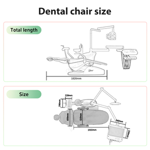<span class=keywords><strong>Unit</strong></span>à dentale prezzo di fabbrica strumento Sillon Foshan di lusso produttore Silla sedie odontoiatriche - Product Image 4