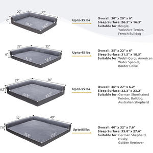 Free Shipping Fast Delivery to In-stock Inventory Modern Waterproof Orthopedic Orthopaedic <strong>Dog</strong> <strong>Bed</strong> - Product Image 6