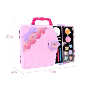 Enfants dessin jouet ensemble et enfant <span class=keywords><strong>maquillage</strong></span> Kit cosmétique bébé filles <span class=keywords><strong>maquillage</strong></span> <span class=keywords><strong>pour</strong></span> <span class=keywords><strong>8</strong></span> <span class=keywords><strong>ans</strong></span> filles avec poupées et autocollant - Product Image 6