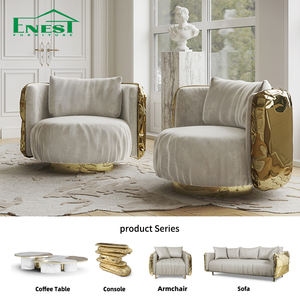 أرائك فاخرة من الجلد للترفيه أثاث فيلا - Product Image 4