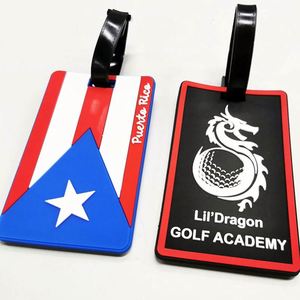 Etiqueta de Equipaje de Viaje Redonda de PVC Suave de Alta Calidad, Estilo Lujoso Personalizado a un Precio Accesible - Product Image 3