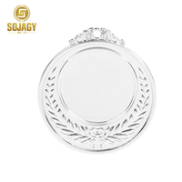 Médailles et trophées de sport en or, argent et cuivre de haute qualité Sojagy, en gros, avec ruban