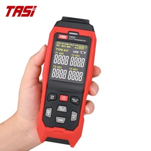 Termómetro de Termopar de Doble Canal TASI TA612B K/J, Tipo K/J, Entrada Dual con Alarma, Medidor de Temperatura Portátil - Product Image 5