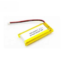 802040 Lipo 650mah 3,7 v литий-ионная аккумуляторная батарея <span class=keywords><strong>Li</strong></span>-<span class=keywords><strong>Ion</strong></span> литий-полимерная батарея 3,7 v 650mah 2.405wh <span class=keywords><strong>Li</strong></span> ионный аккумулятор - Product Image 5