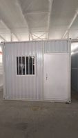 Maison mobile en conteneur pliable à construction rapide Maison préfabriquée portable pour hôtels en panneau sandwich et en acier