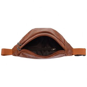 Sac bandoulière tendance en cuir PU, nouvelle collection, personnalisable en usine, avec sangle réglable, sac banane et sac de poitrine - Product Image 4