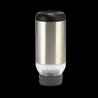 Pompe à vide électrique de cuisine USB en acier inoxydable mini-machine à sceller sous vide portable de petite taille pour la cuisson des aliments vente en gros