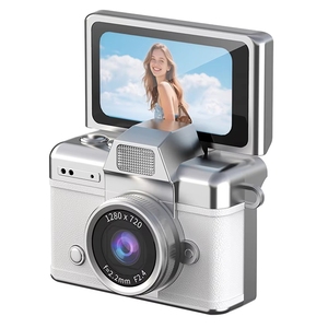Cámara <span class=keywords><strong>de</strong></span> Llavero con <span class=keywords><strong>Pantalla</strong></span> <span class=keywords><strong>de</strong></span> 1.47 Pulgadas, Mini Cámara Digital Retro CCD HD, Videograbadora Pequeña - Product Image 2