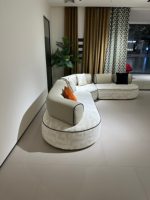 Conjunto de Sofás Seccionales Modernos para Varias Personas, Modelo F38, para Uso Comercial en Hoteles, Apartamentos y Villas