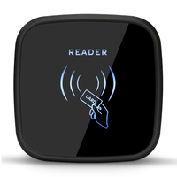 Lector RFID de doble frecuencia 125kHz + 13,56 MHz lector de tarjetas inteligentes para sistema de control de acceso IP65 salida Wiegand impermeable