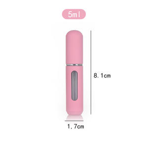 Mini Atomizador de Perfume Recargable de Aluminio de 5 ml, Tamaño de Viaje, Color Macaron, Botella de Spray Recargable - Product Image 5