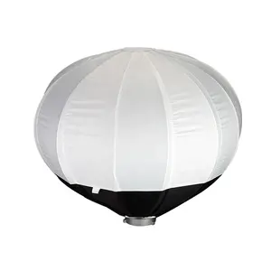 Live Stream Video Light Softbox High Quality Globe Lantern White Color High Brightness Spherical Diffuser Soft Box Studio Light